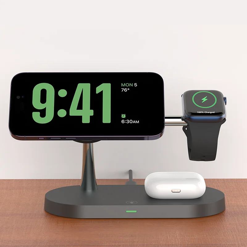 **Ultimate 3-in-1 Wireless Charger™**