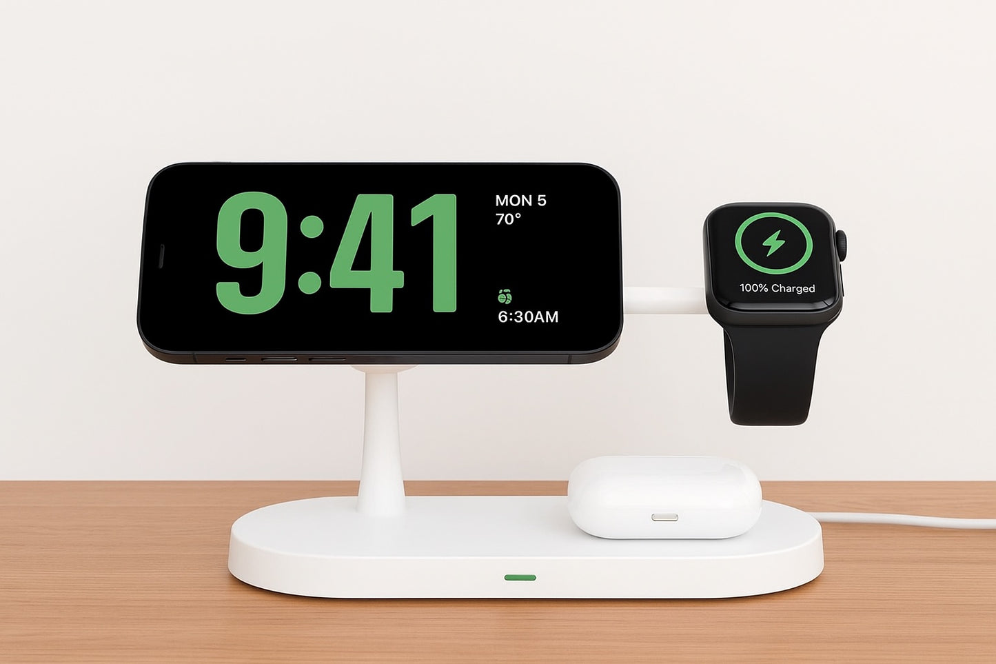 **Ultimate 3-in-1 Wireless Charger™**